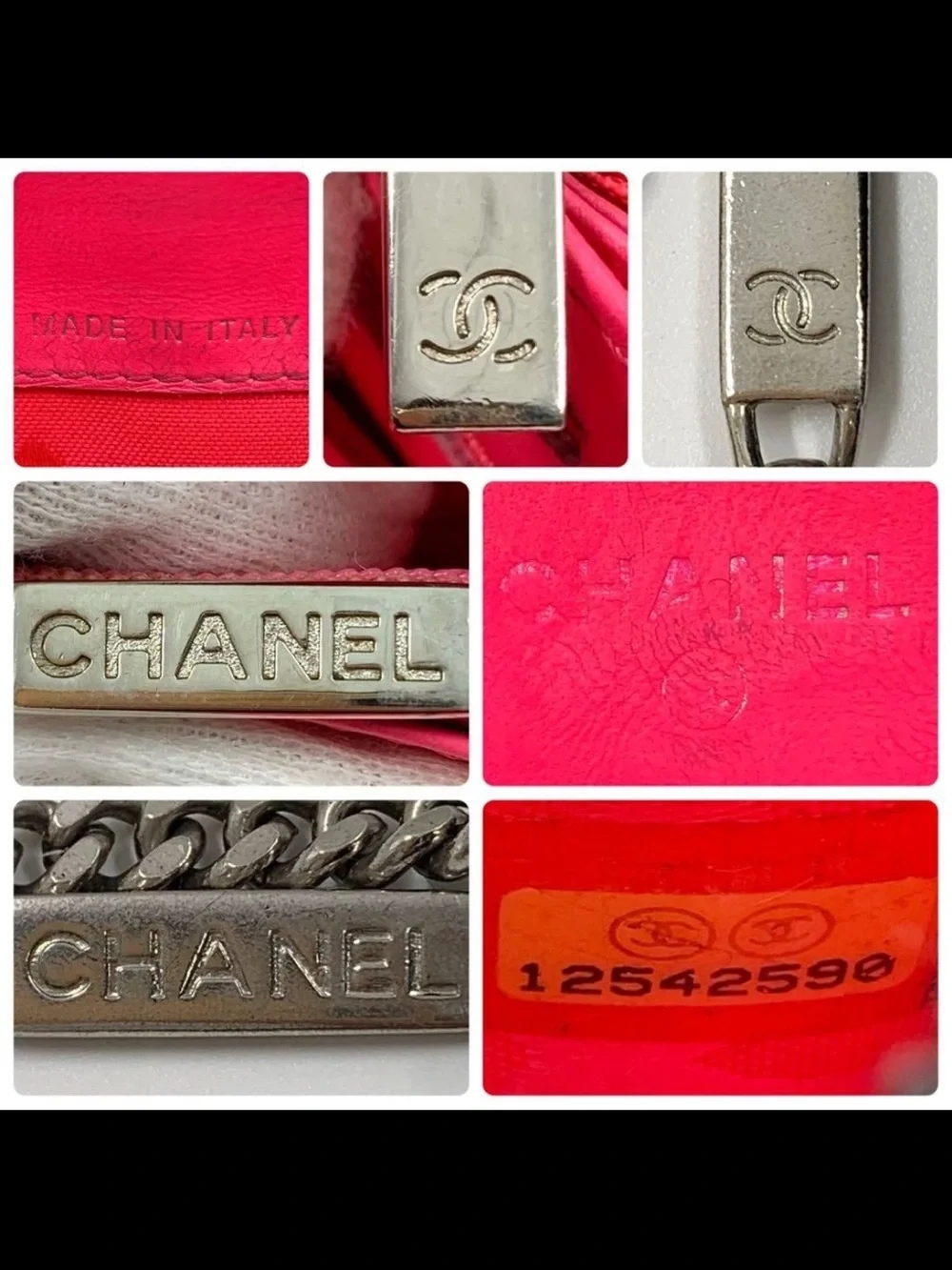 CHANEL Black Quilted CC Zip-Around Wallet